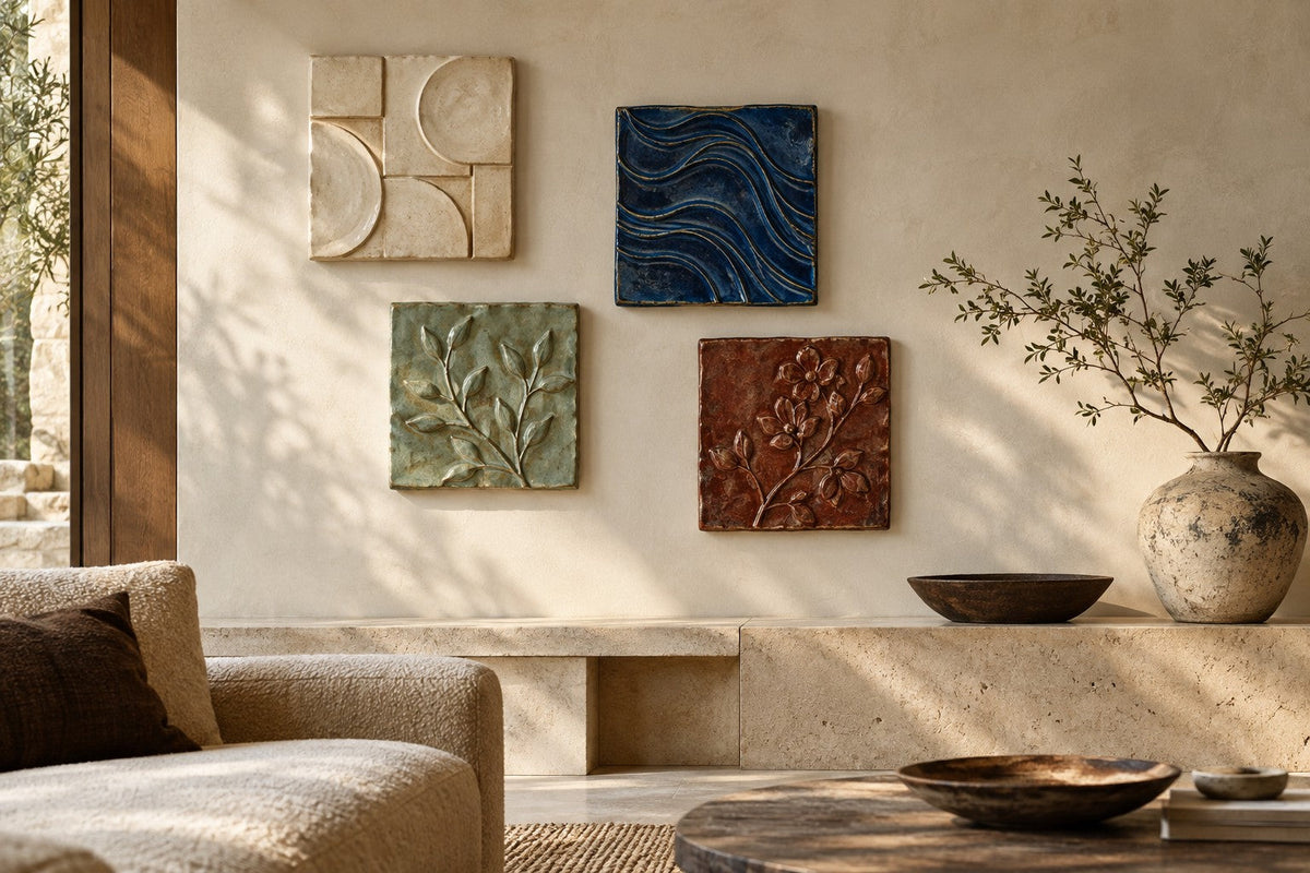 How to Arrange Ceramic Wall Art | TESSERA FORMA