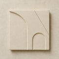 Arco Avorio — Handcrafted Ceramic Wall Tile