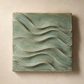 Marea Celadon — Handcrafted Ceramic Wall Tile