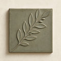 Ramo Salvia — Handcrafted Ceramic Wall Tile