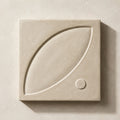 Seme Avorio — Handcrafted Ceramic Wall Tile